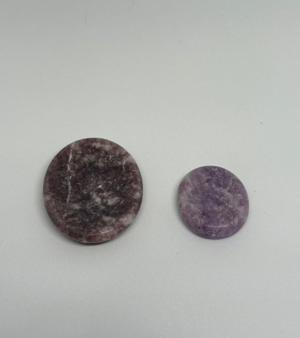 Lepidolite Worry Stones