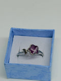 Fluorite Star & Moon Ring