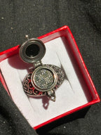 Abalone Shell Mini Locket Ring