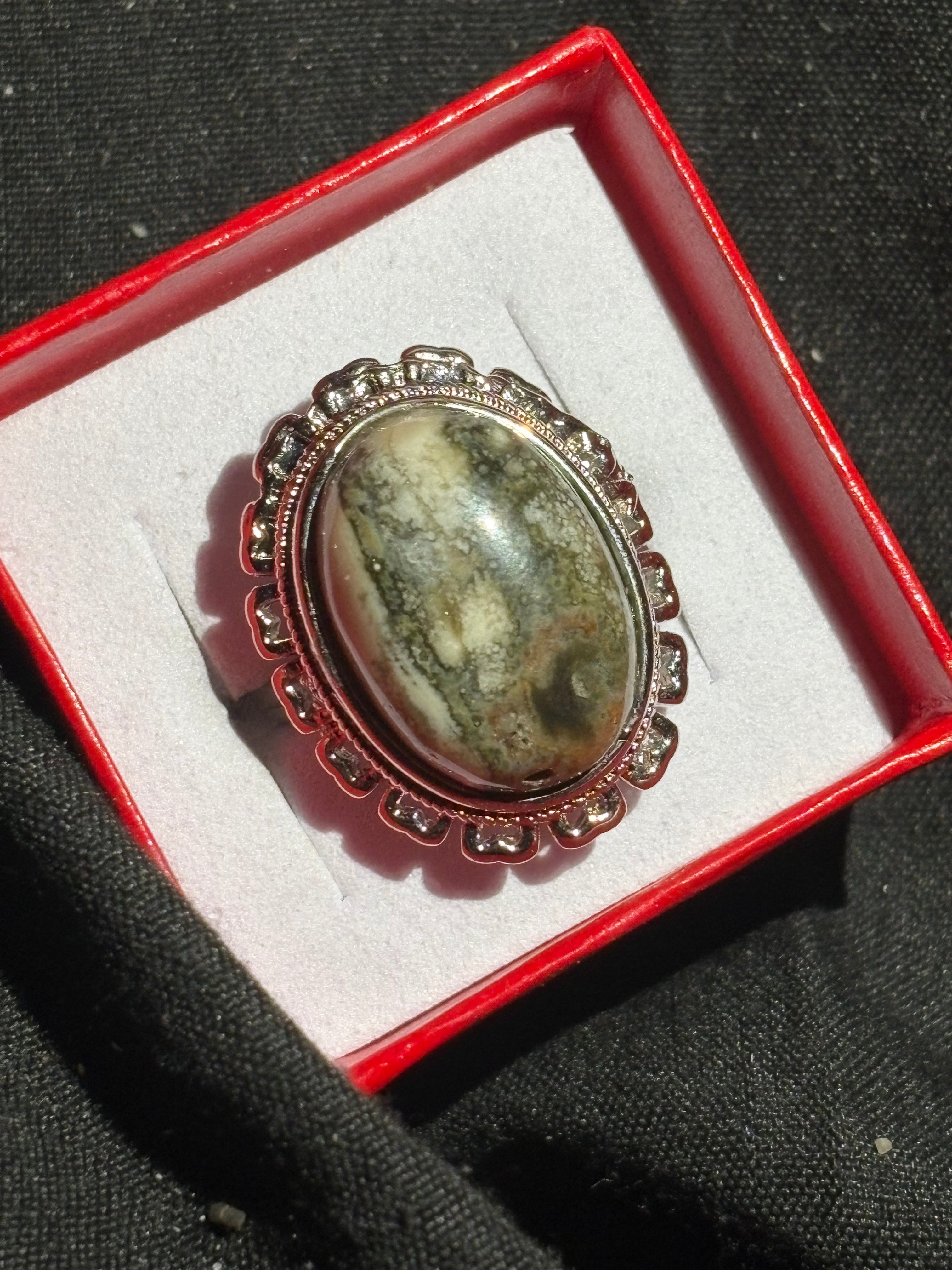 Ocean Jasper Ring