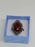 Red Agate Ring