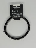 Black Rutilated Quartz Soft Bangle