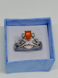 Orange Opal Ring