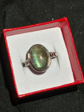 Labradorite Flashy Ring