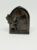 Gold Sheen Obsidian Fairy Door