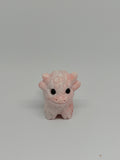 Pink Opal Highland Cow
