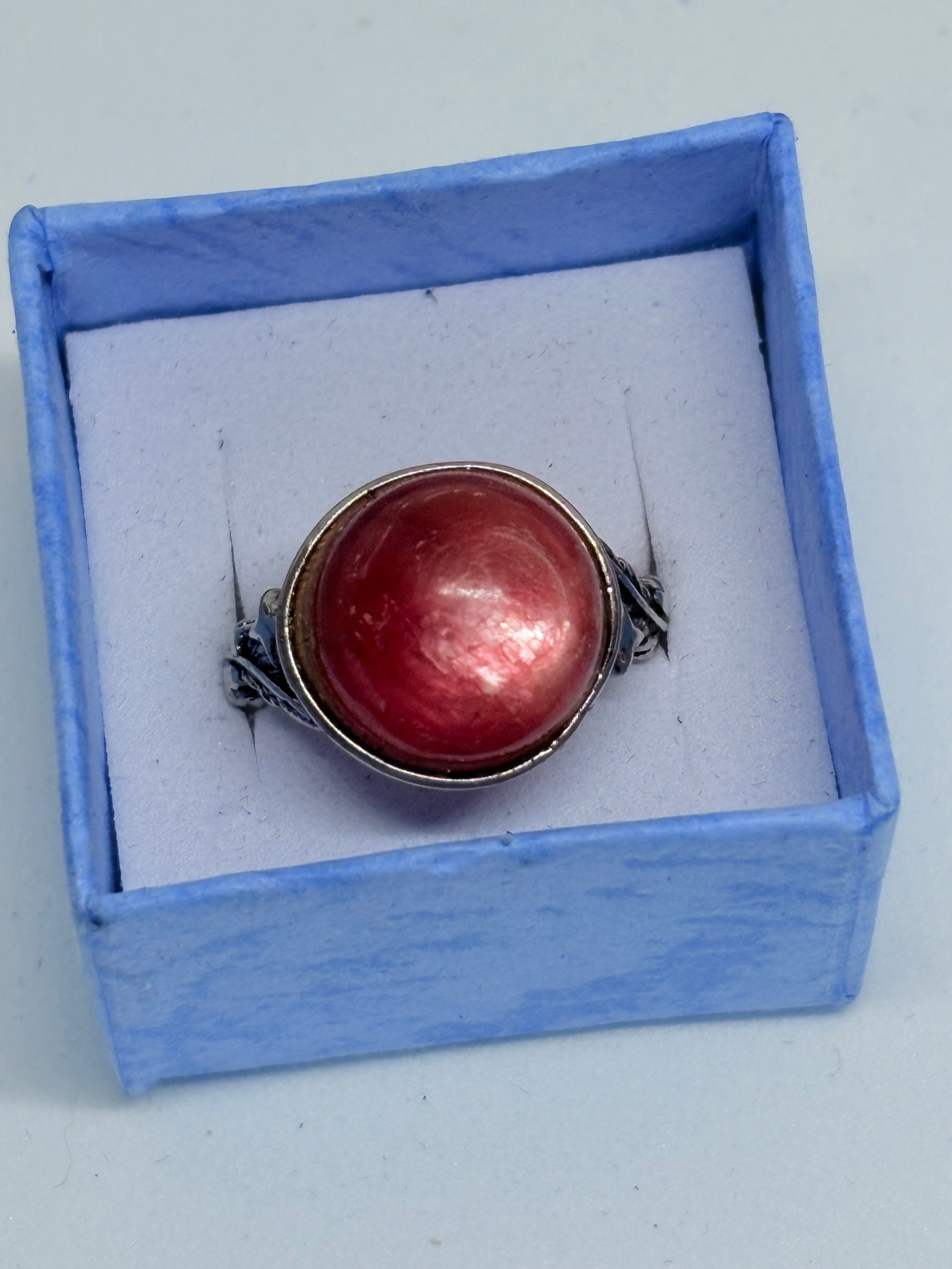 Pink Mica Ring