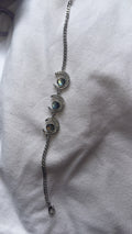 Labradorite 3 Moon Bracelet