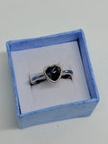 Pietersite Heart Ring
