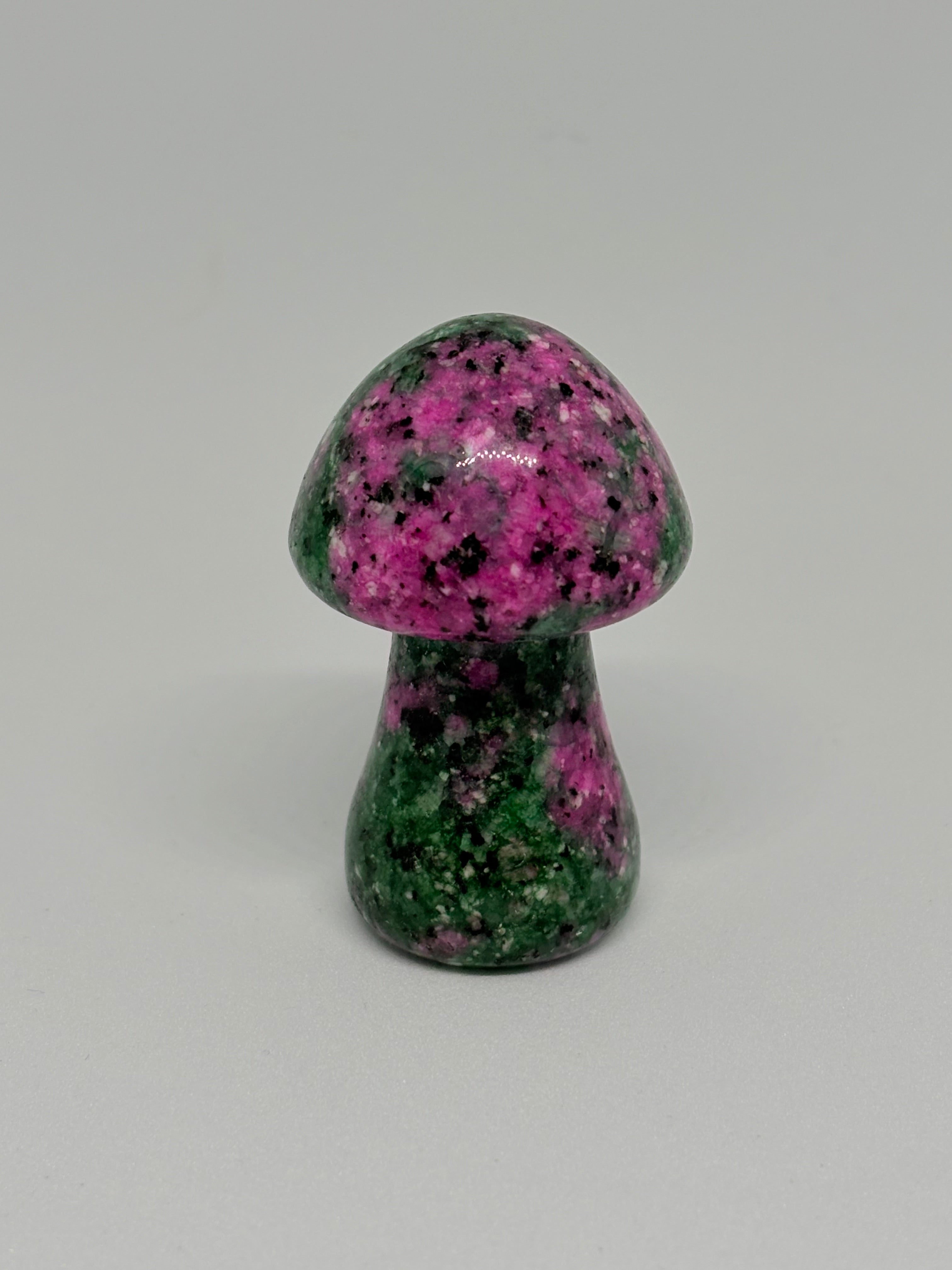 Ruby Zoisite Mushroom