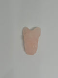 Mini Rose Quartz Bat