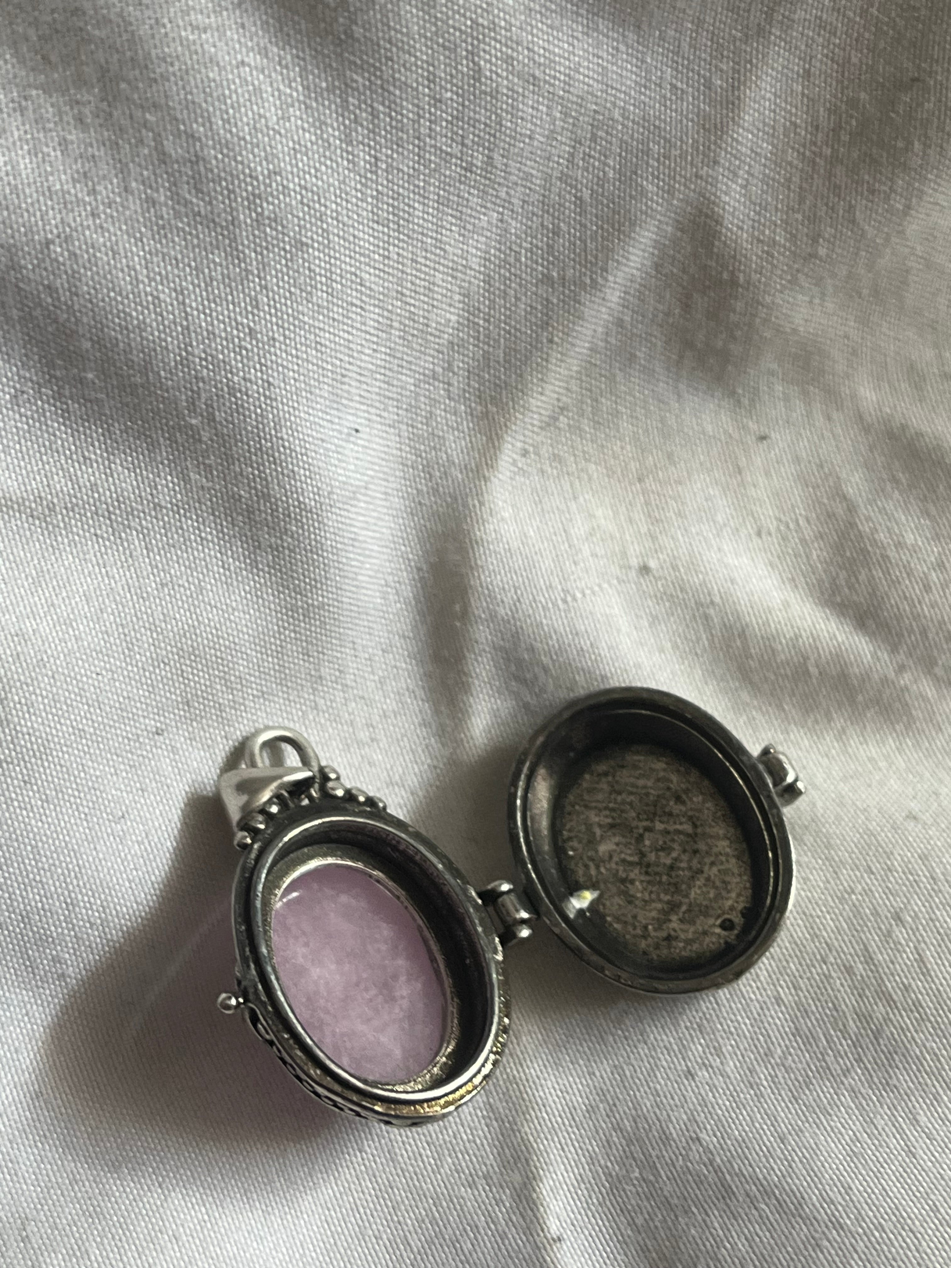 Kunzite Locket Pendant
