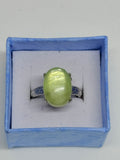 Green Mica Ring