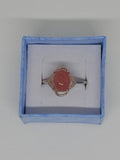 Strawberry Quartz Simple Ring