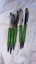Crystal Chip Pens • Green