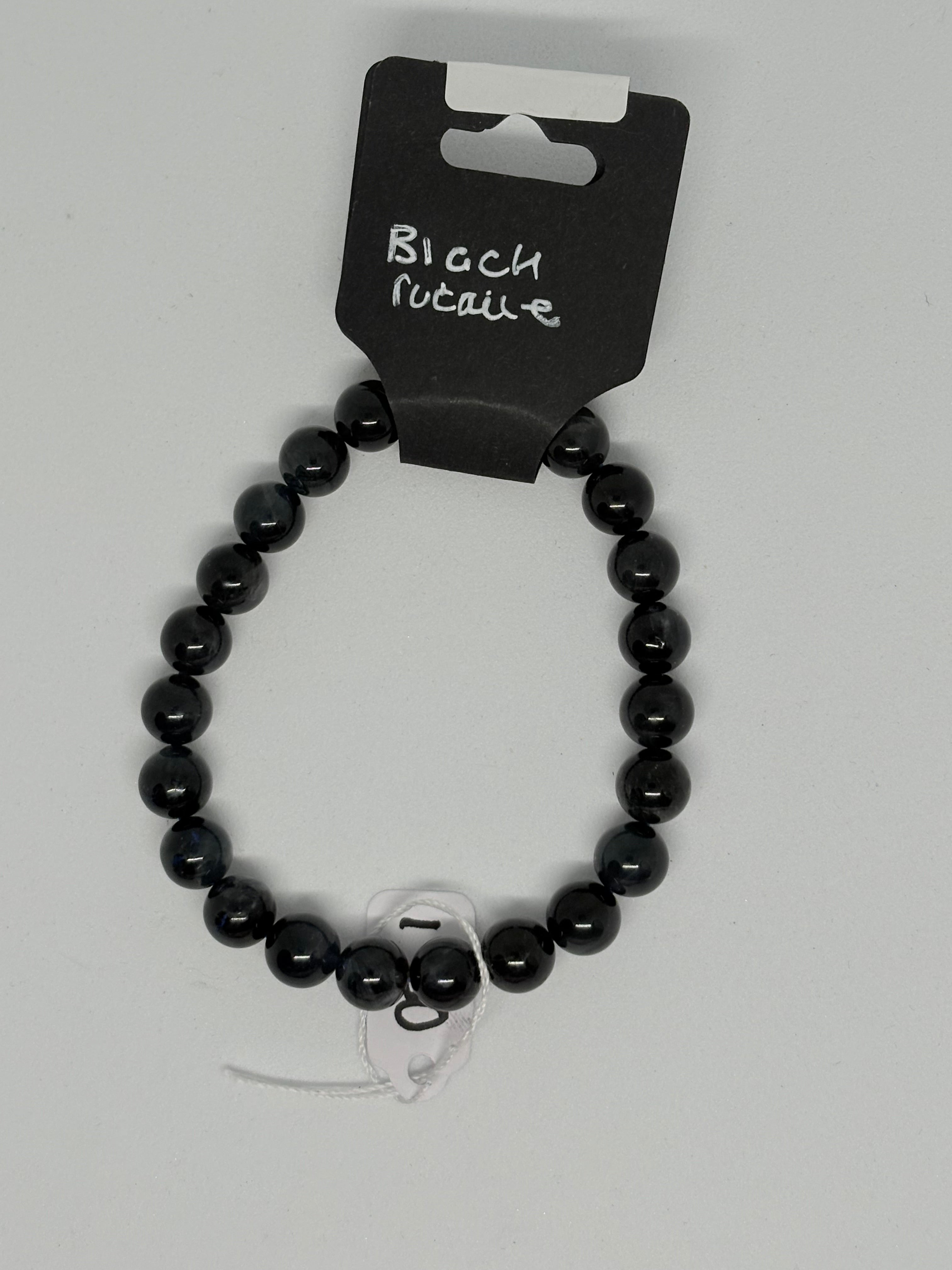 Black Rutilated Quartz Bracelet