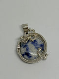 Sodalite Dragon Pendant