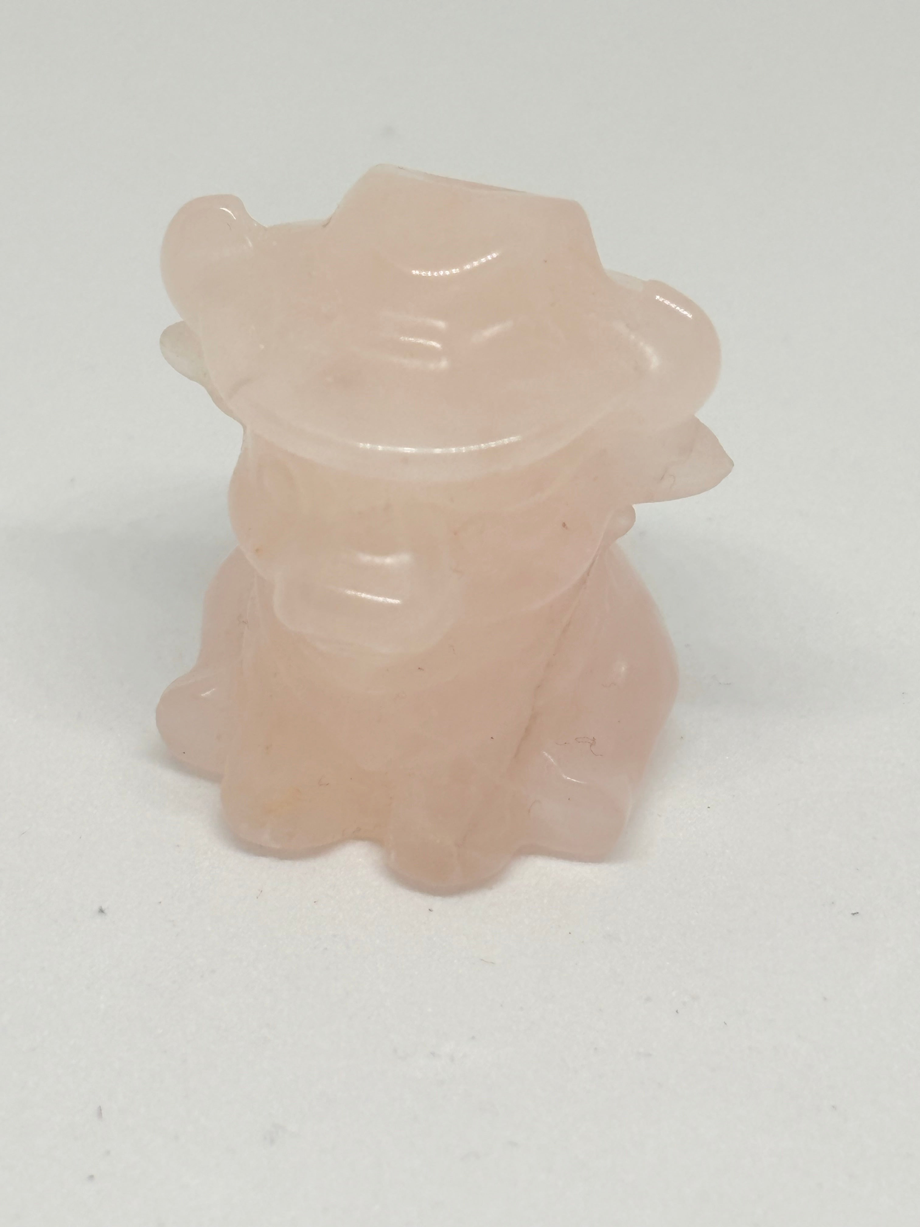 Rose Quartz Highland Cow