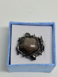 Silver Sheen Obsidian Star