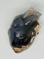Volcano Agate Heart