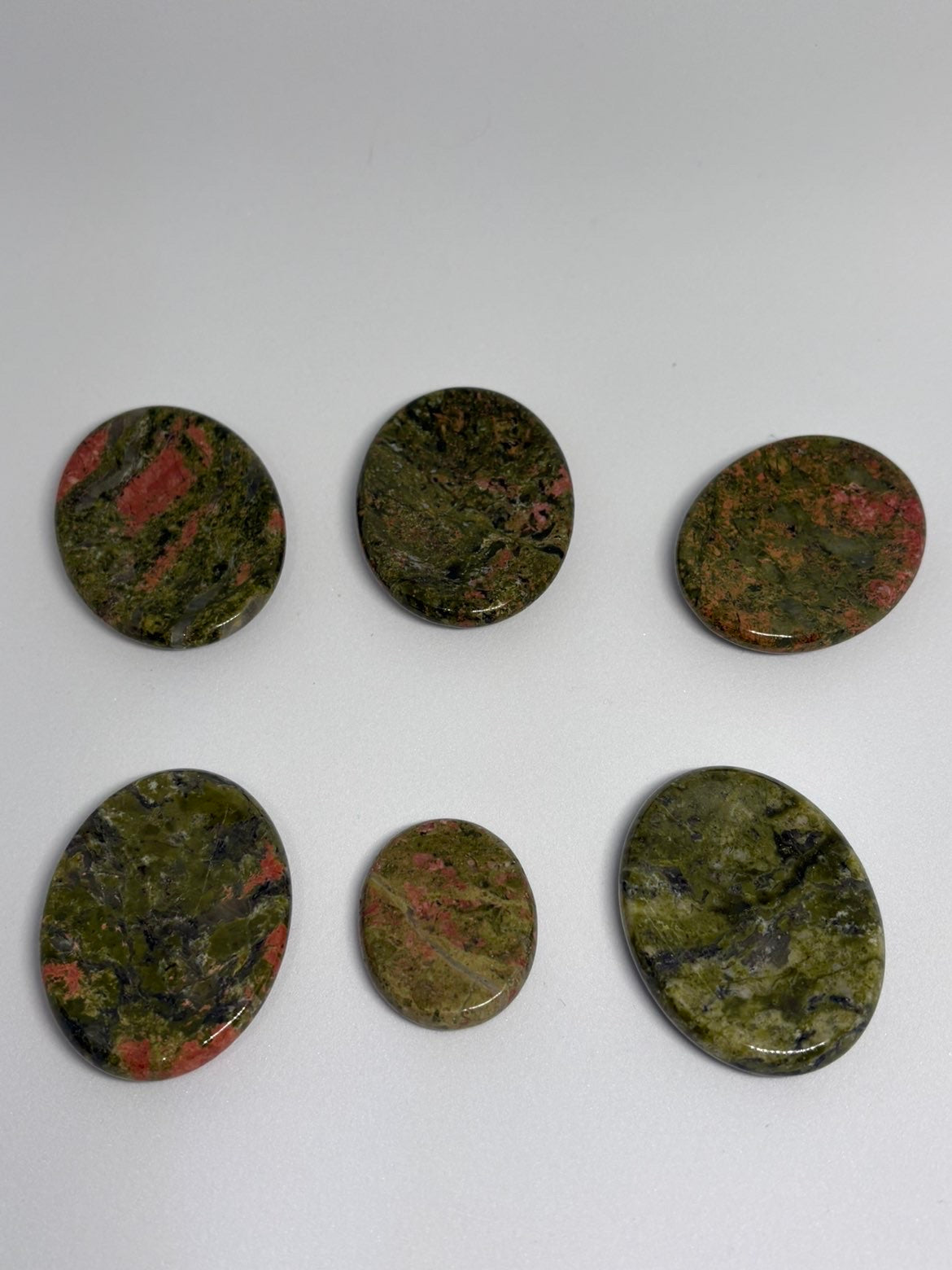 Unakite Worry Stones