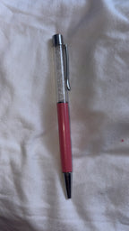 Crystal Chip Pens • Hot Pink