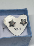 S925 Labradorite Star Earrings