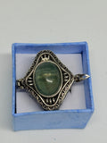 Fluorite Locket Ring