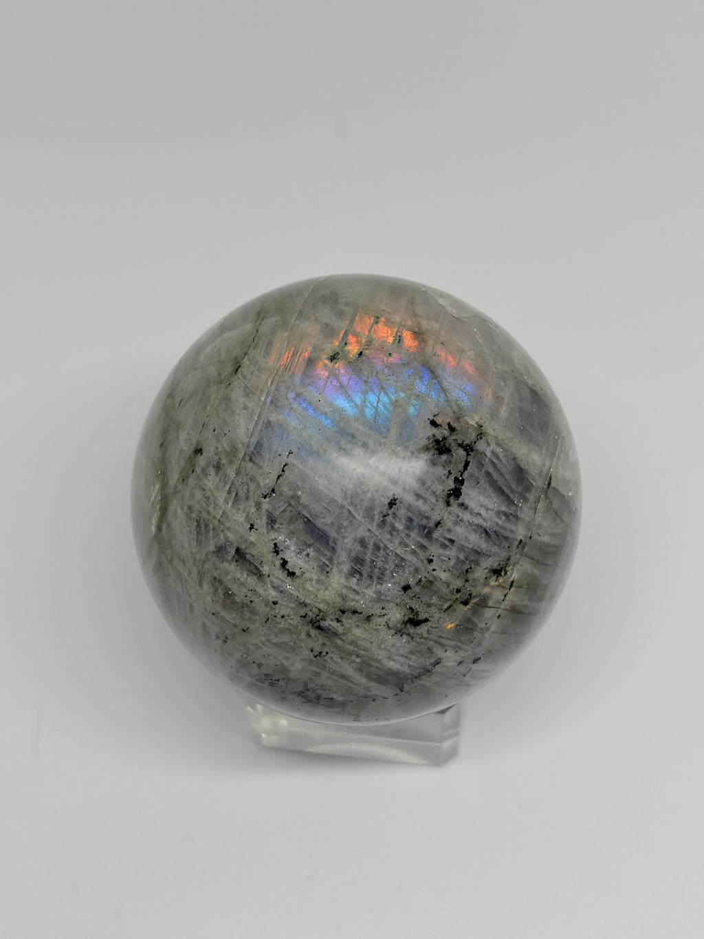 Labradorite Crystal Sphere (NO STAND)