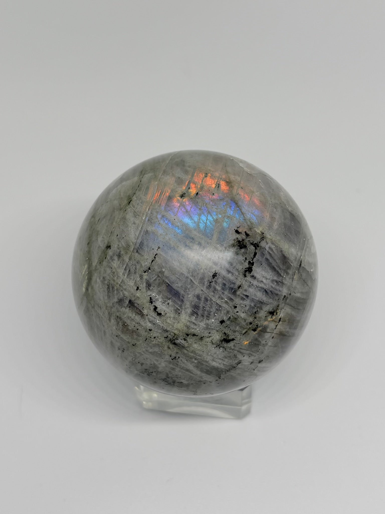 Labradorite Crystal Sphere (NO STAND)