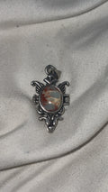 Agate Locket Pendant