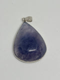 Fluorite Teardrop Pendant