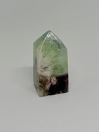 Feather Fluorite Crystal Tower