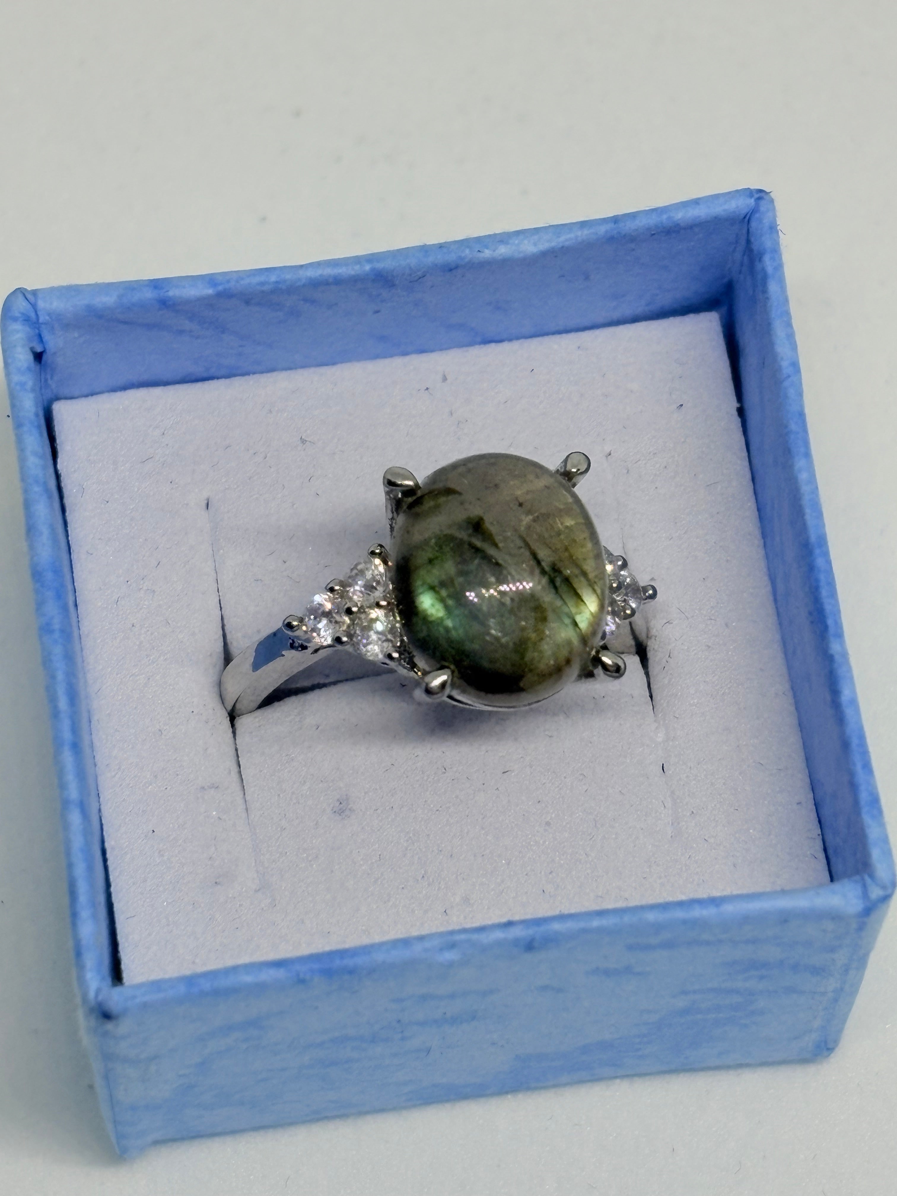 Labradorite Ring