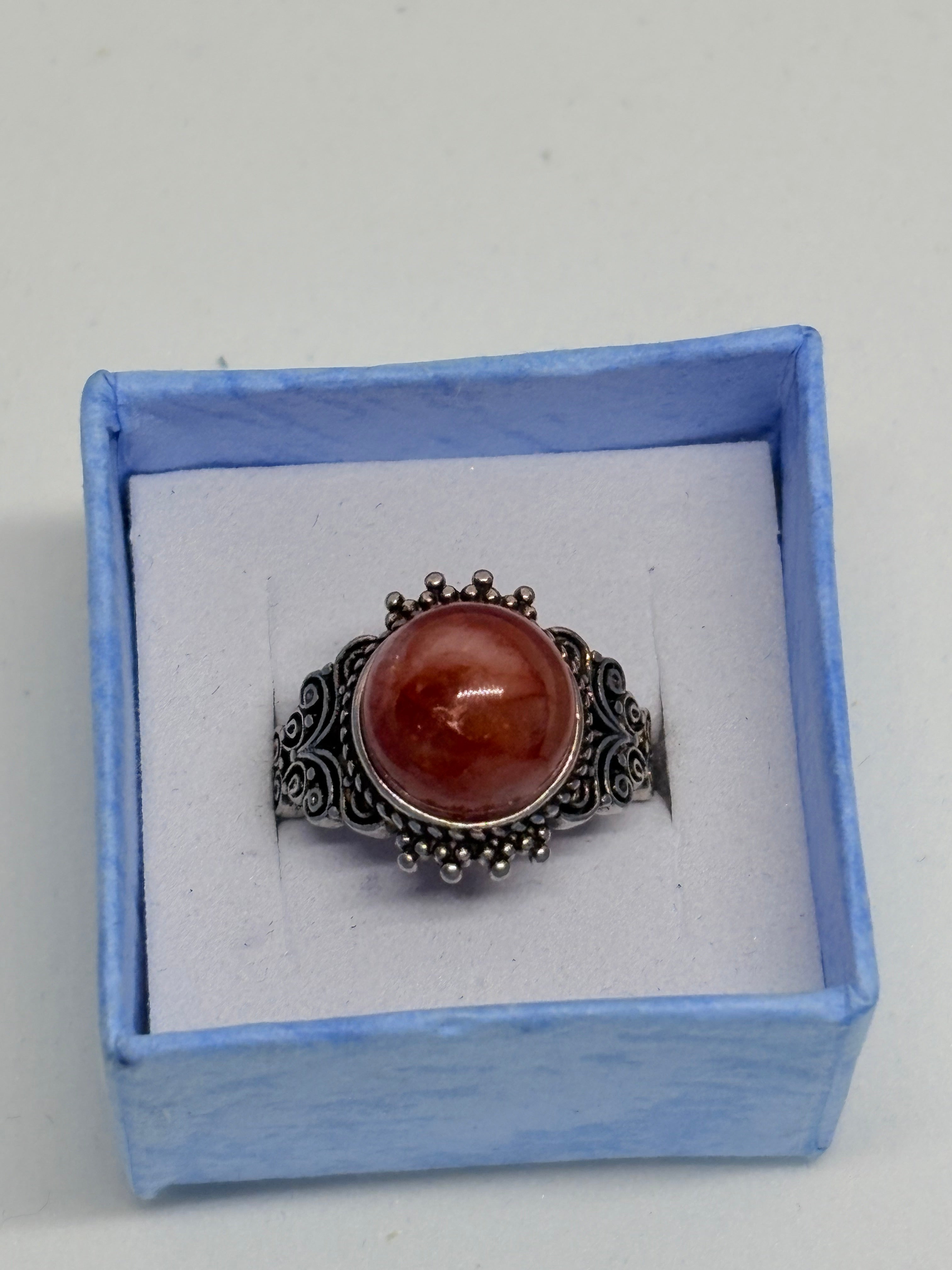 Fire Quartz Ring