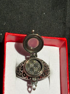 Rose Quartz Mini Locket Ring
