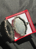 Abalone Shell Locket Ring