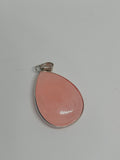 Rose Quartz Teardrop Pendant