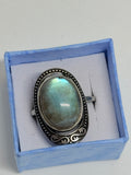 Labradorite Vintage Style Ring