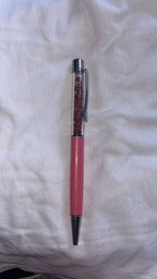 Crystal Chip Pens • Hot Pink