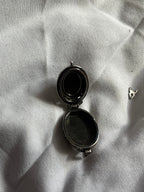 Sheen Obsidian Locket Pendant