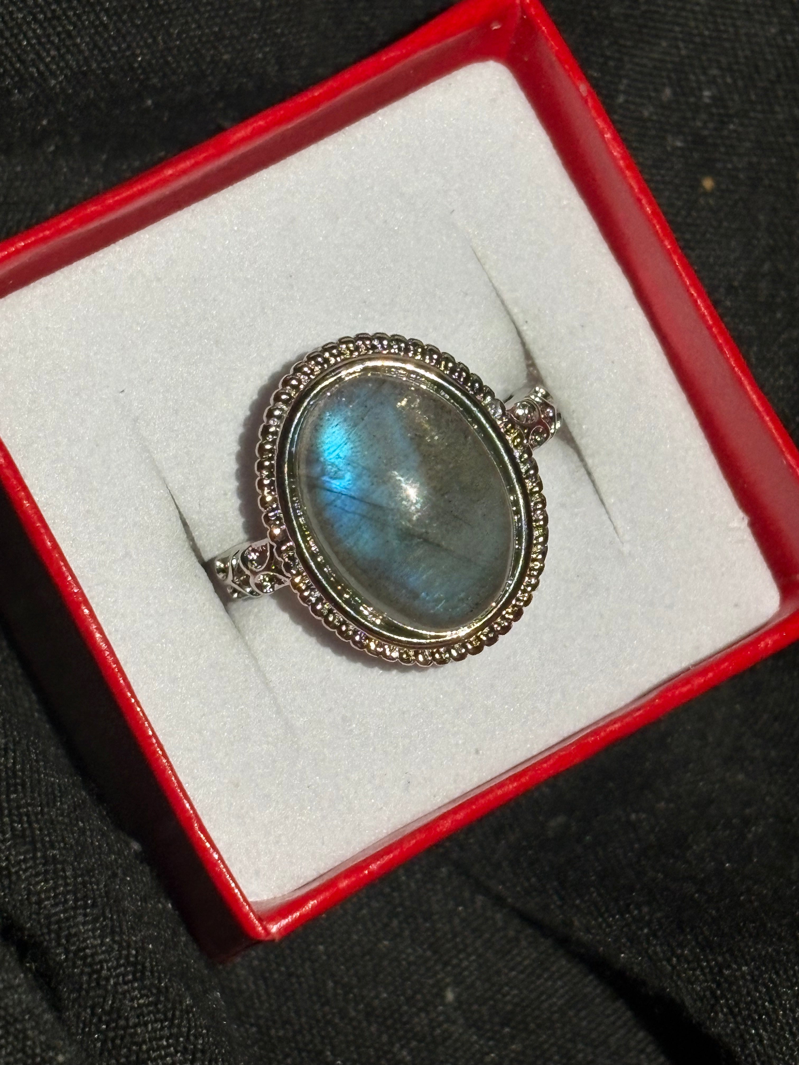 Labradorite Ring