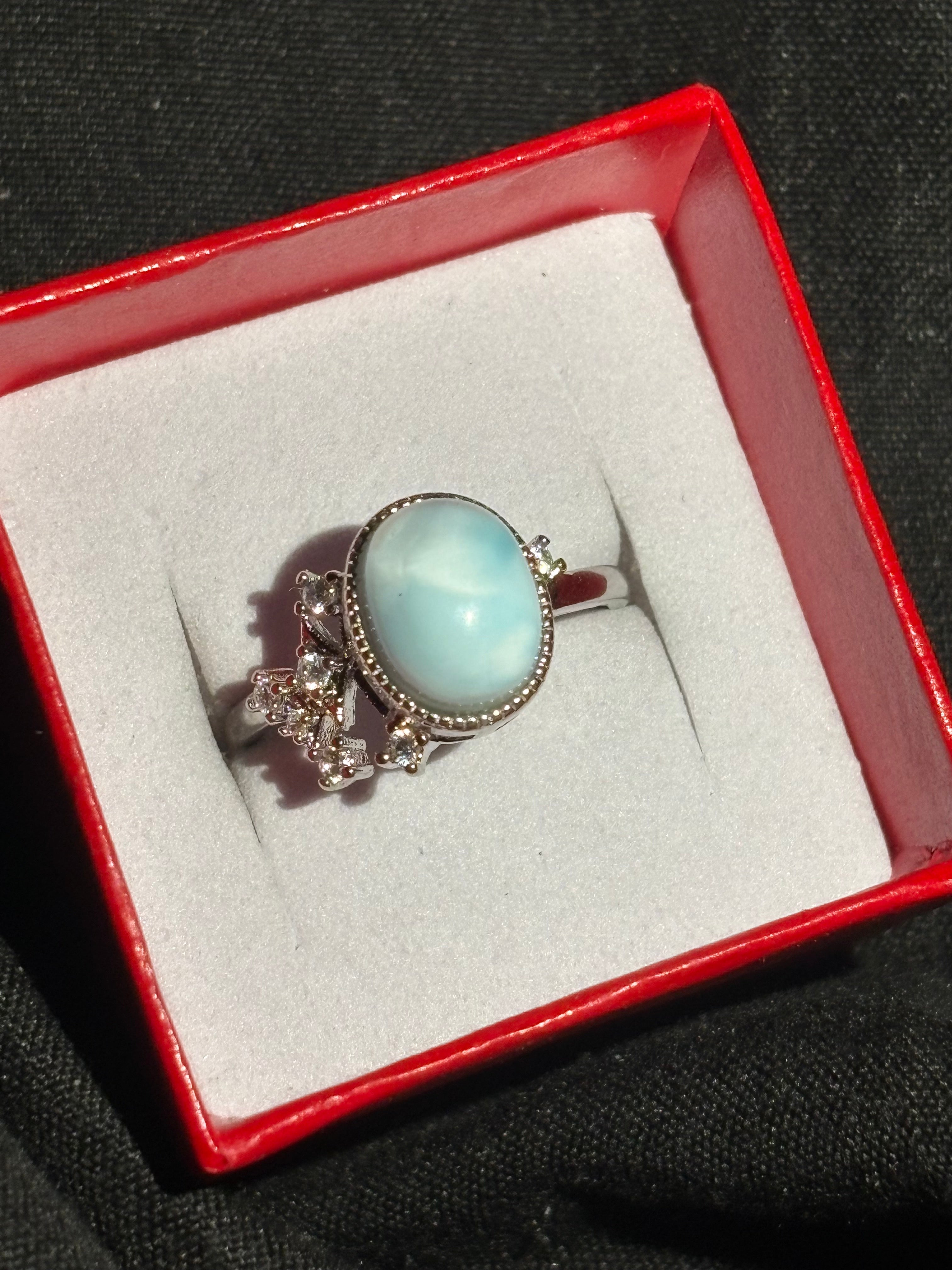Larimar Ring