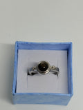 Hypersthene Circle Ring