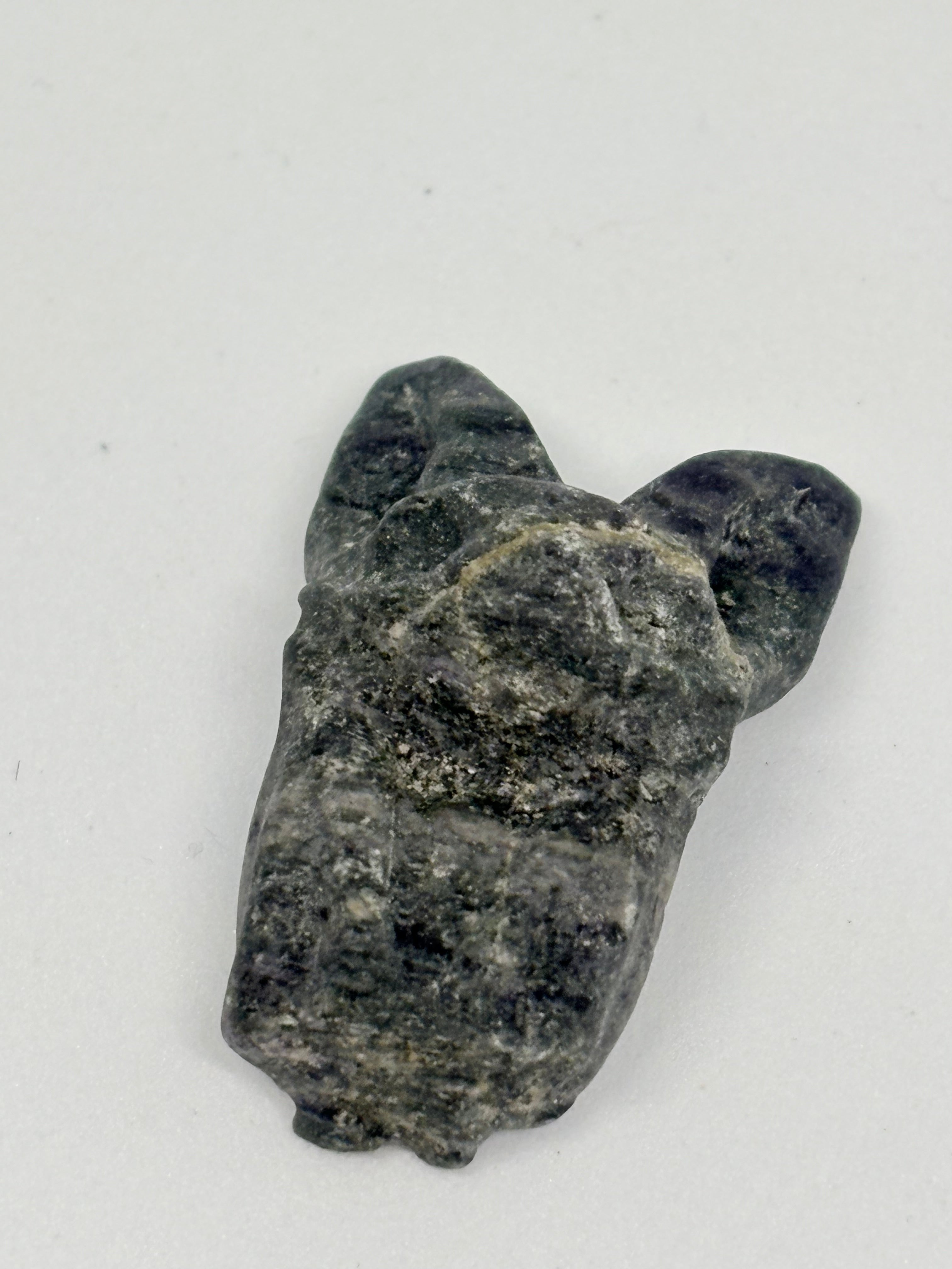 Obsidian Bat Carving