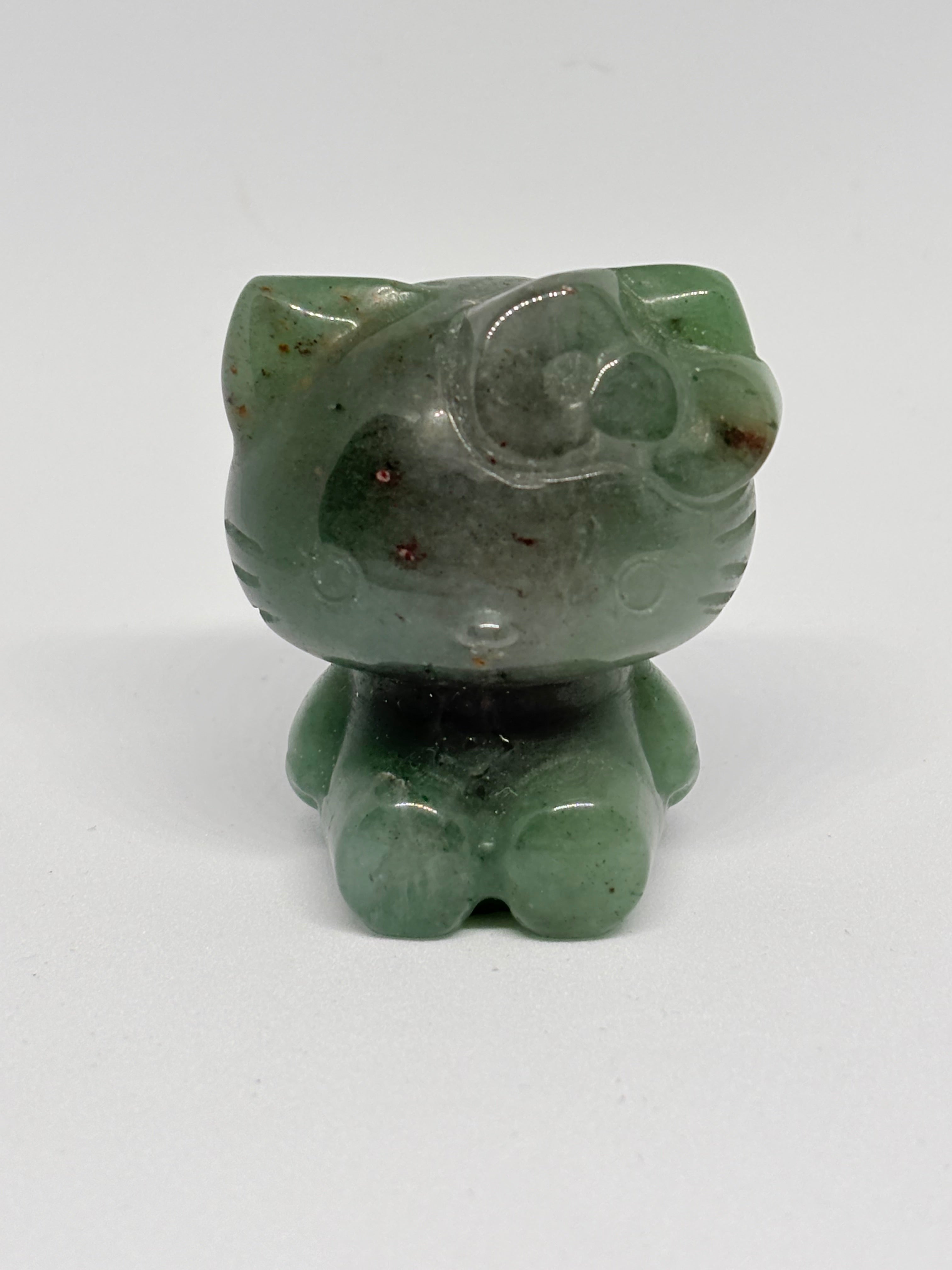 Green Aventurine Hello Kitty