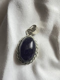 Amethyst 925 Plated Pendant