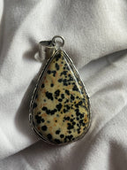 Dalmatian Jasper Pendant