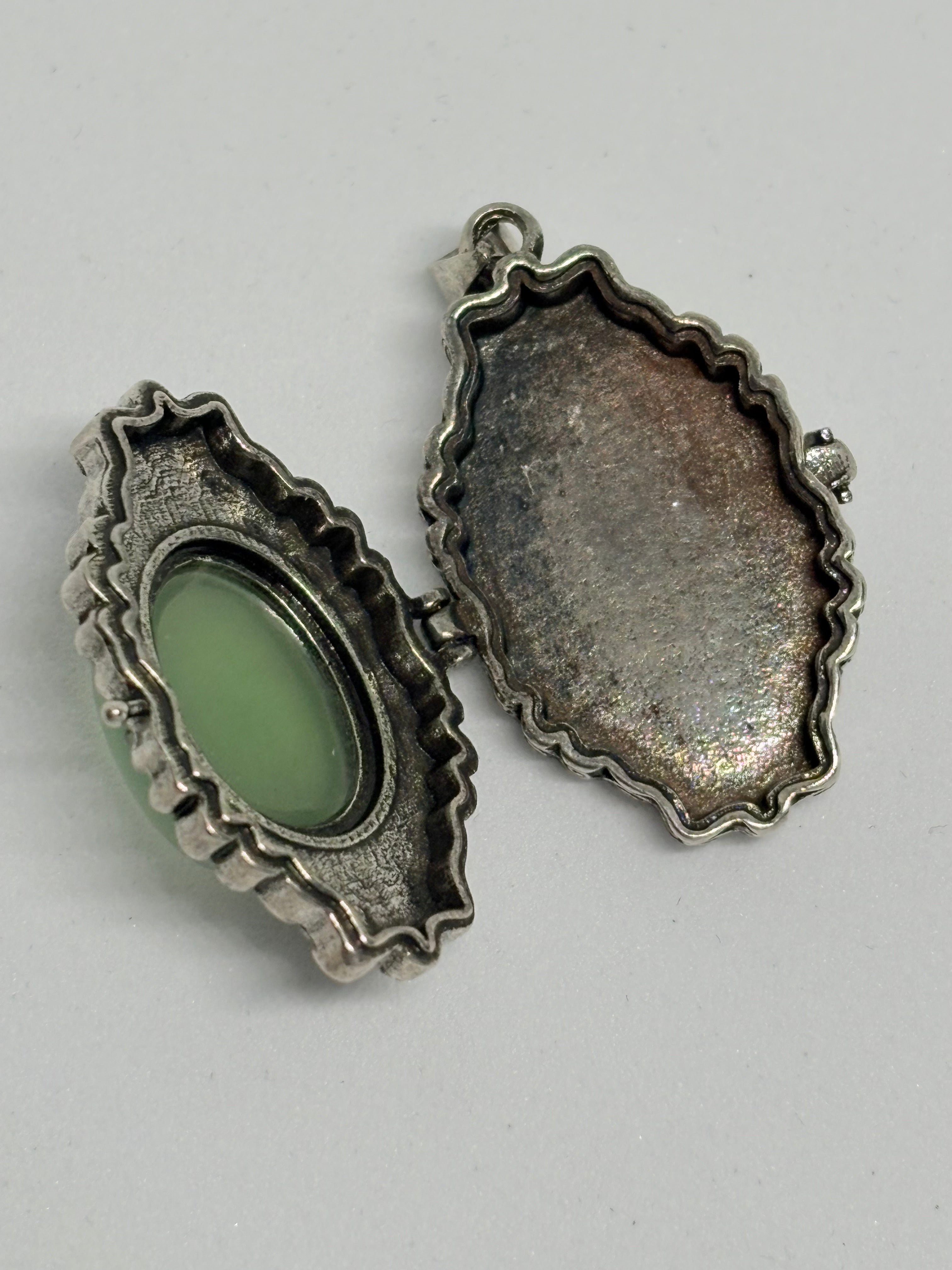 Fluorite Locket Pendant