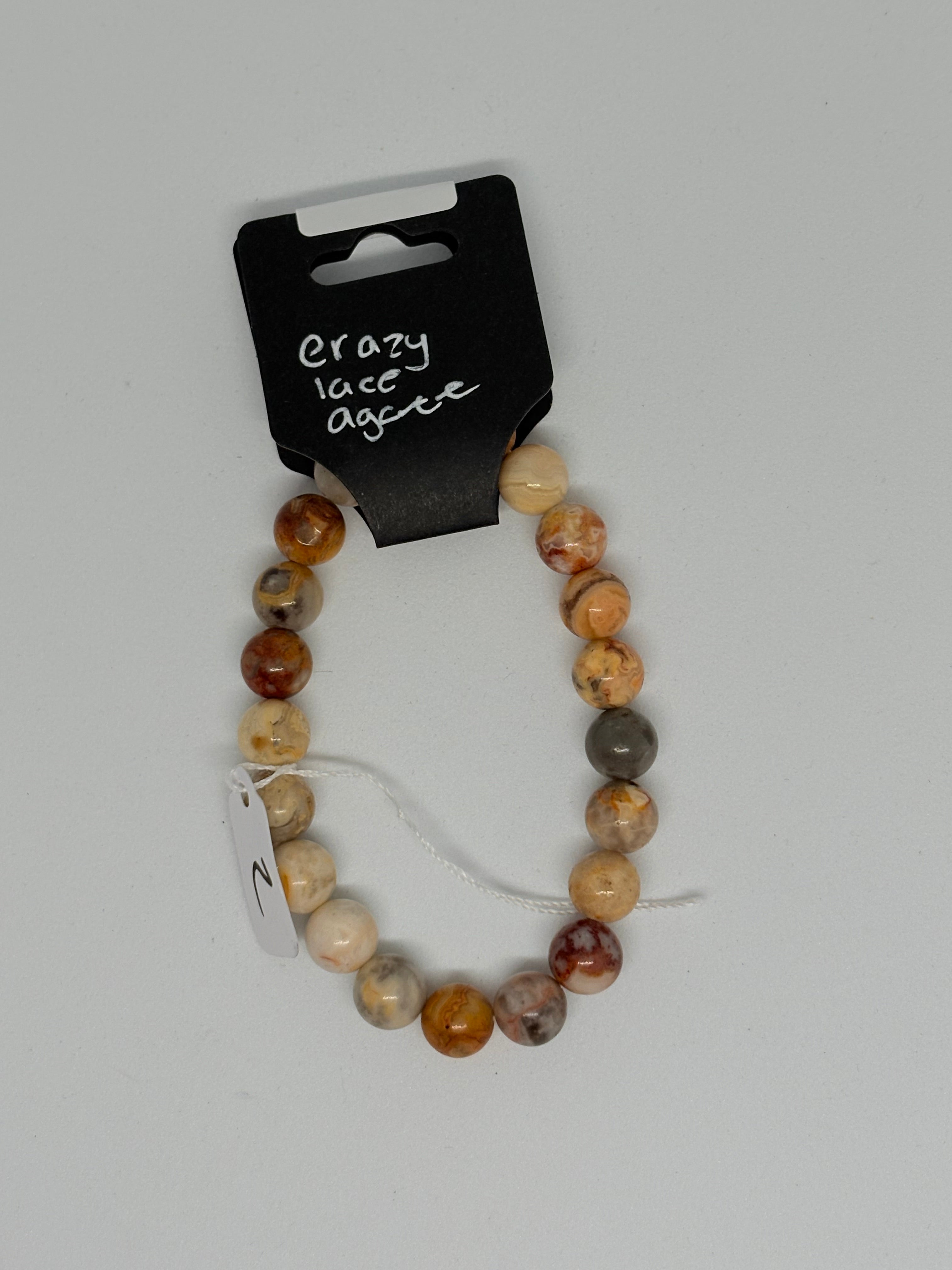 Crazy Lace Agate Bracelet